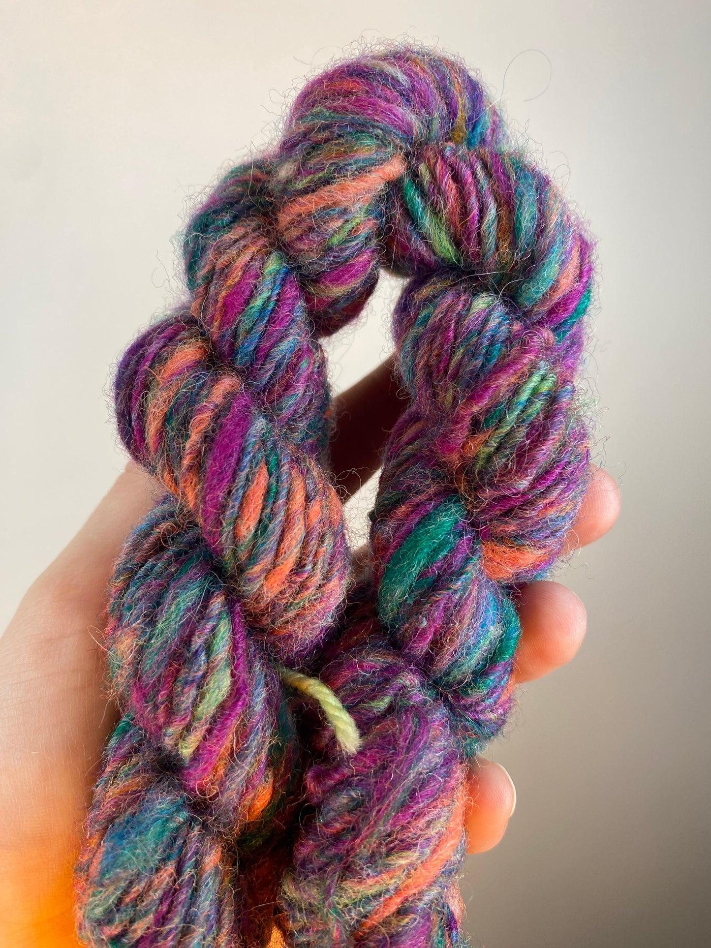 Autumn Hand Spun Mini