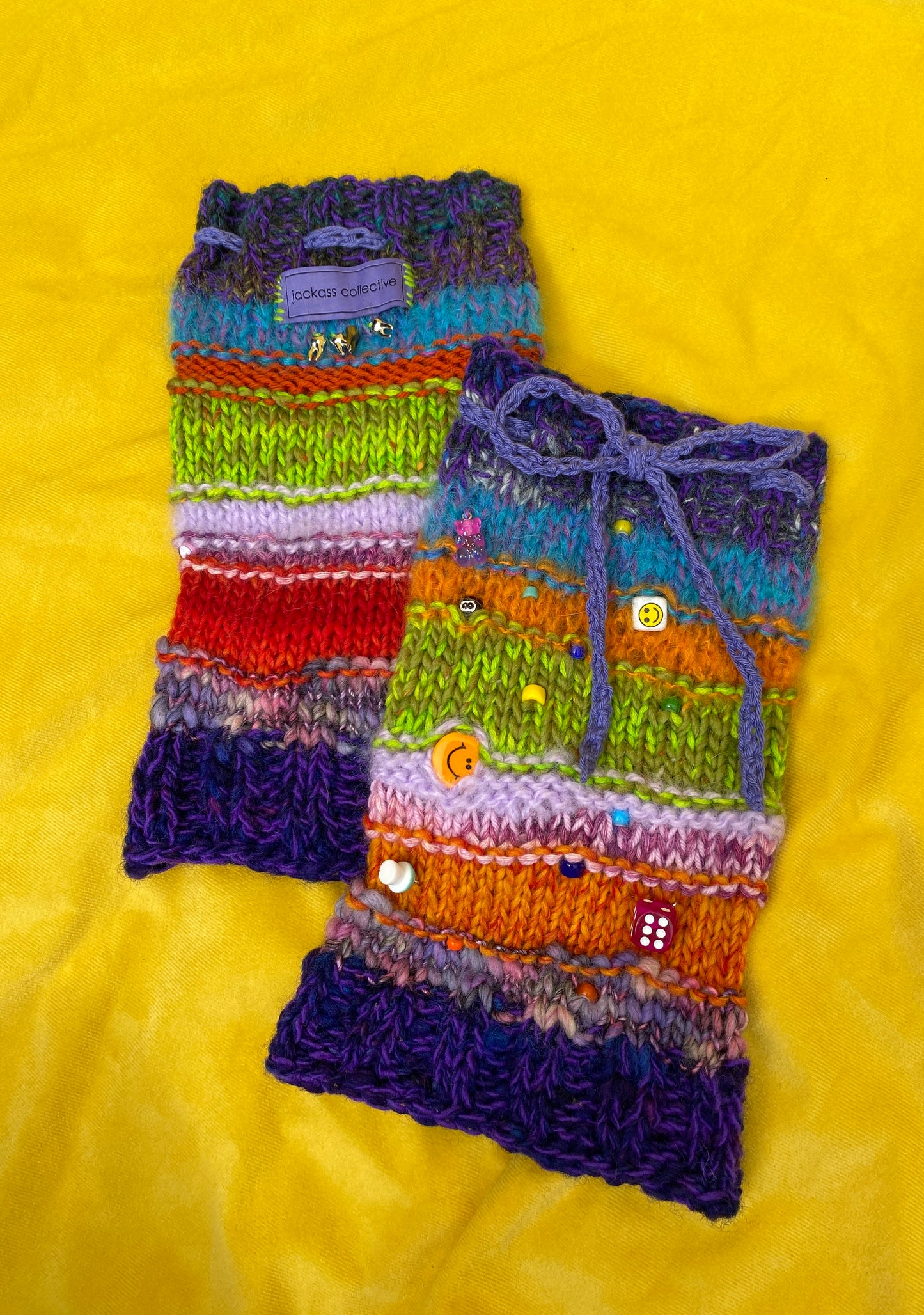 Ugly Leg Warmer Purple