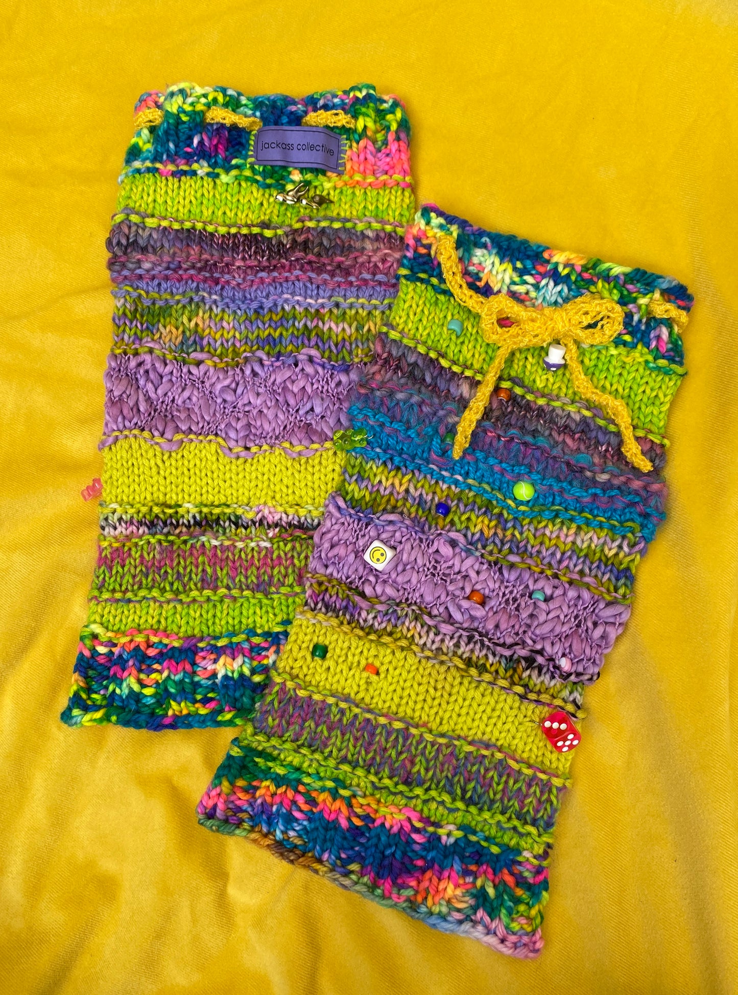 Ugly Leg Warmer Rainbow 1
