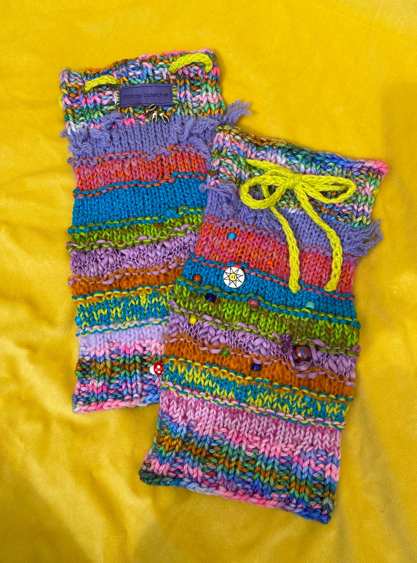 Ugly Leg Warmer Rainbow 2