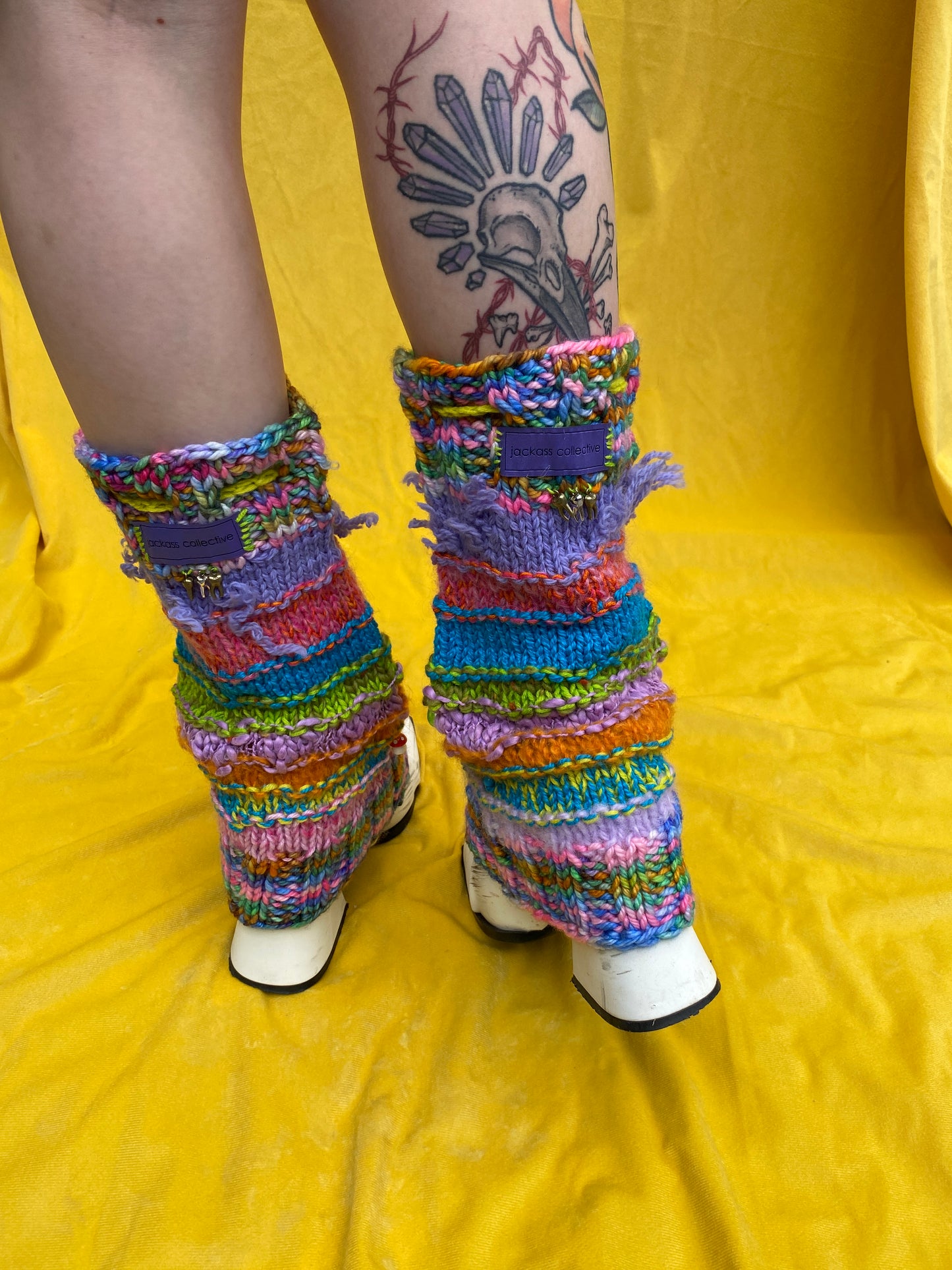 Ugly Leg Warmer Rainbow 2