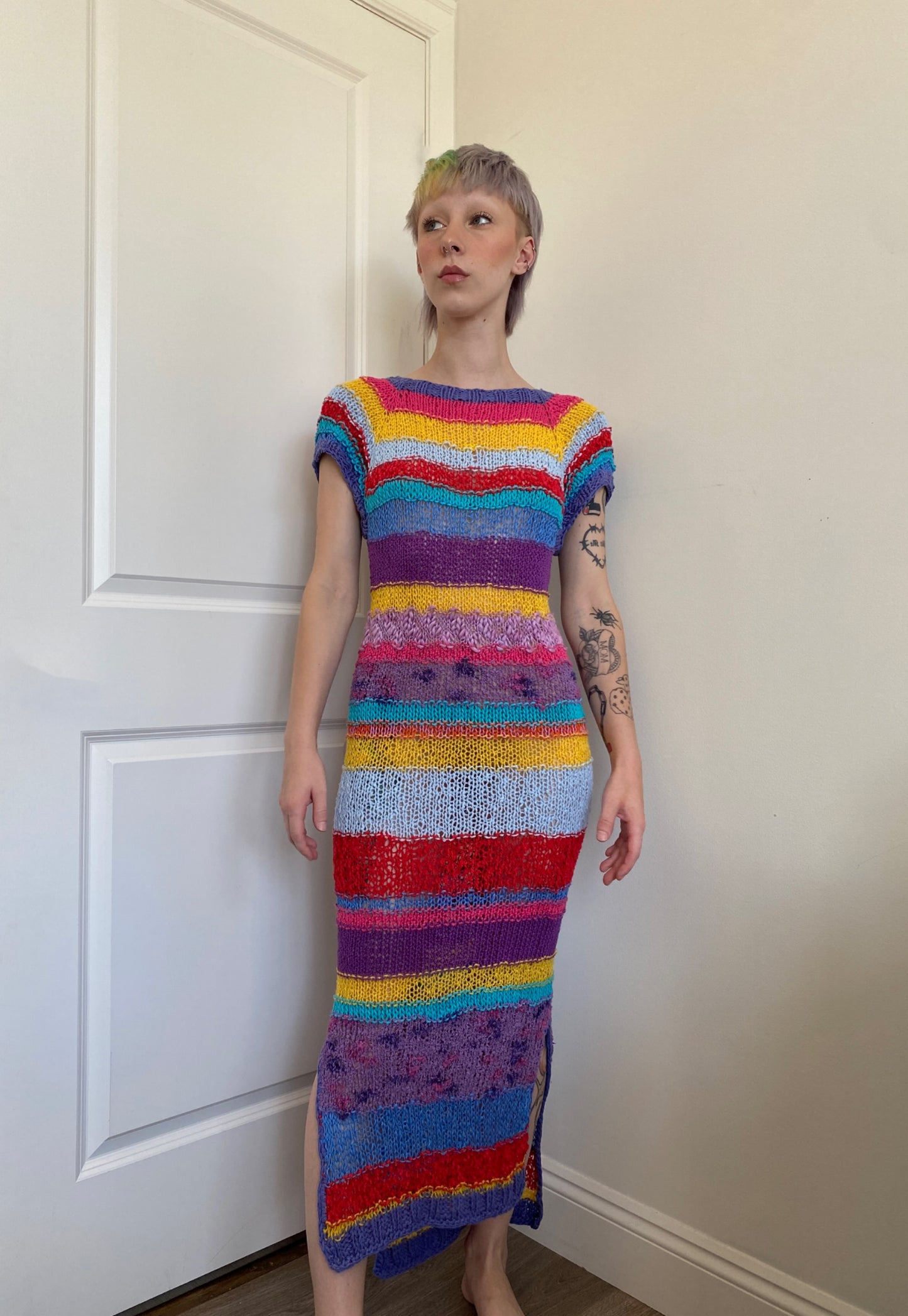 Scrappy Cotton Dress