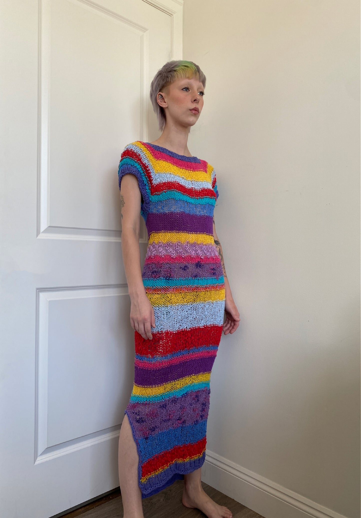 Scrappy Cotton Dress