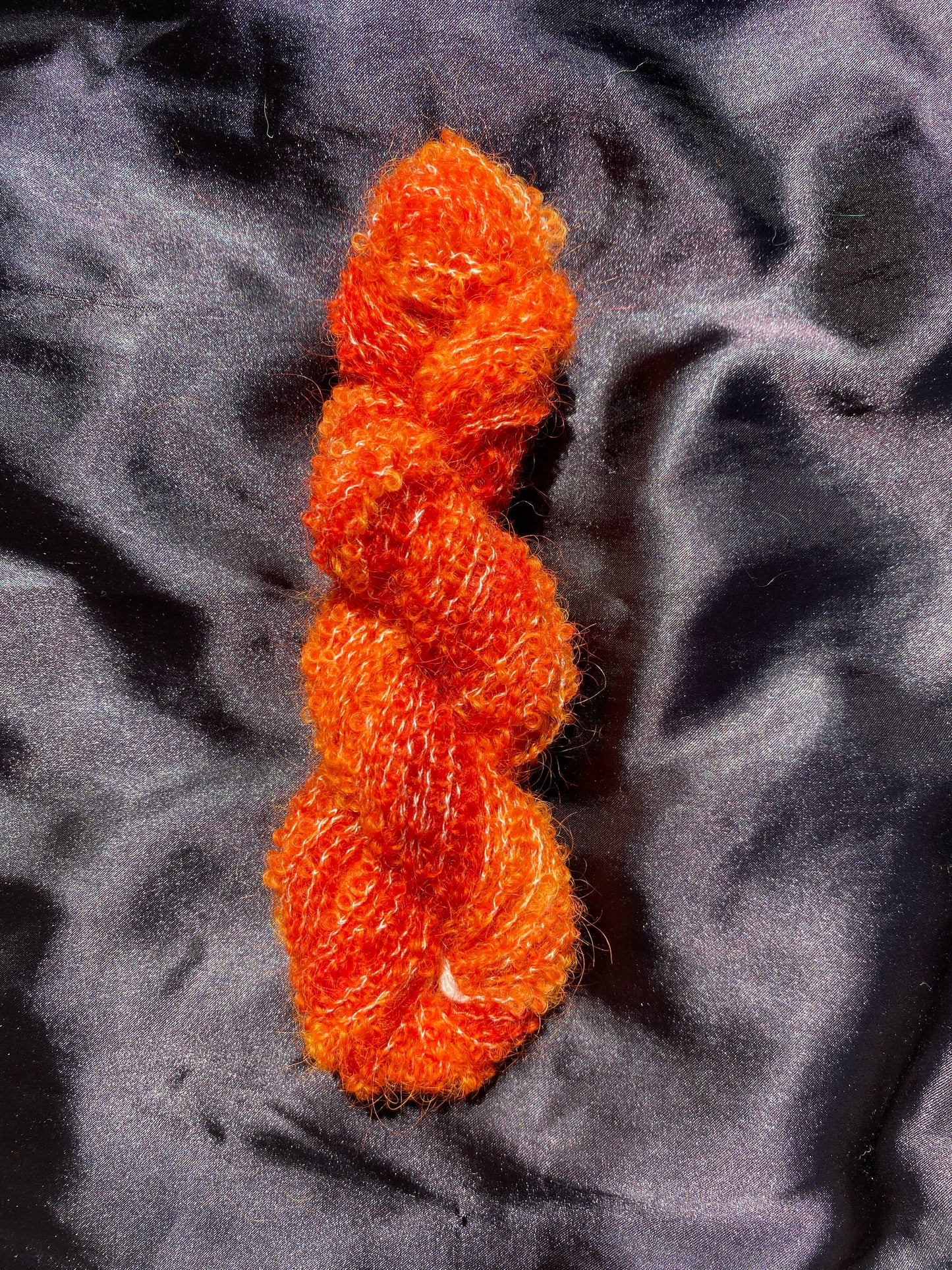Vintage Boucle Orange