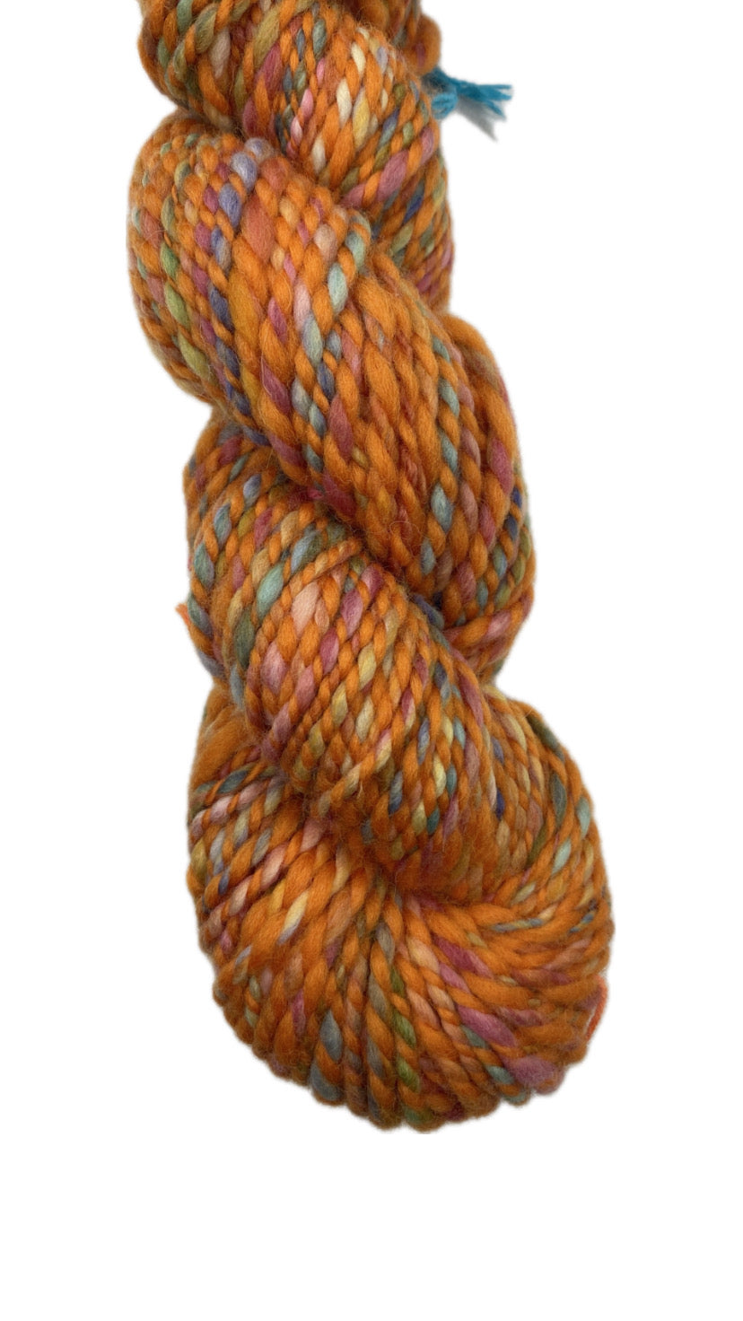 Winter Hand Spun/Dyed Yarn