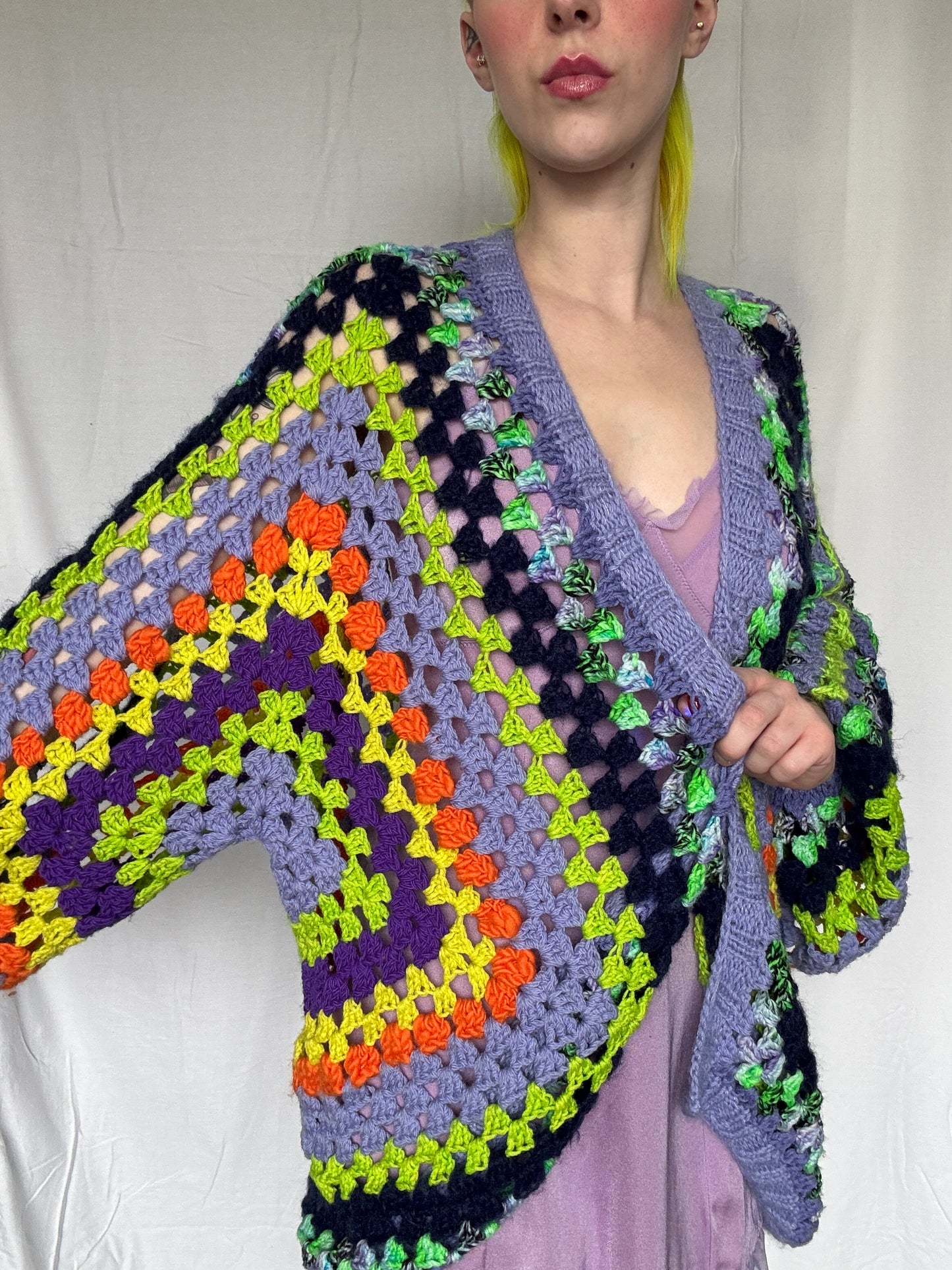 NEW Slouchy Granny Cardigan