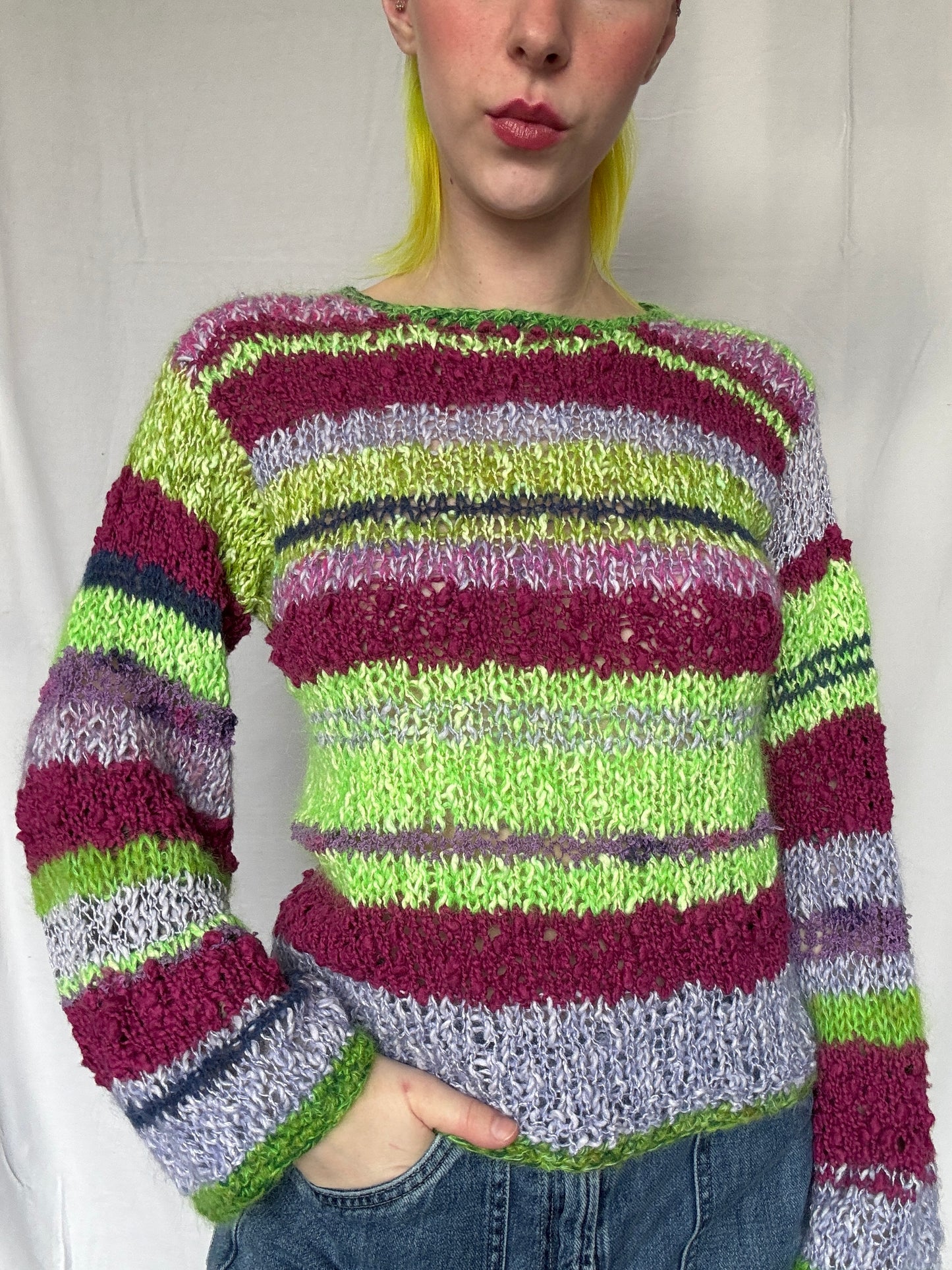 NEW Whimsical Scrap Sweater