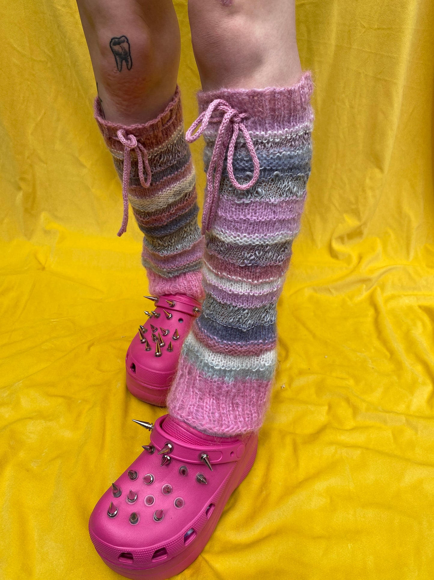 Ugly Leg Warmer Pink