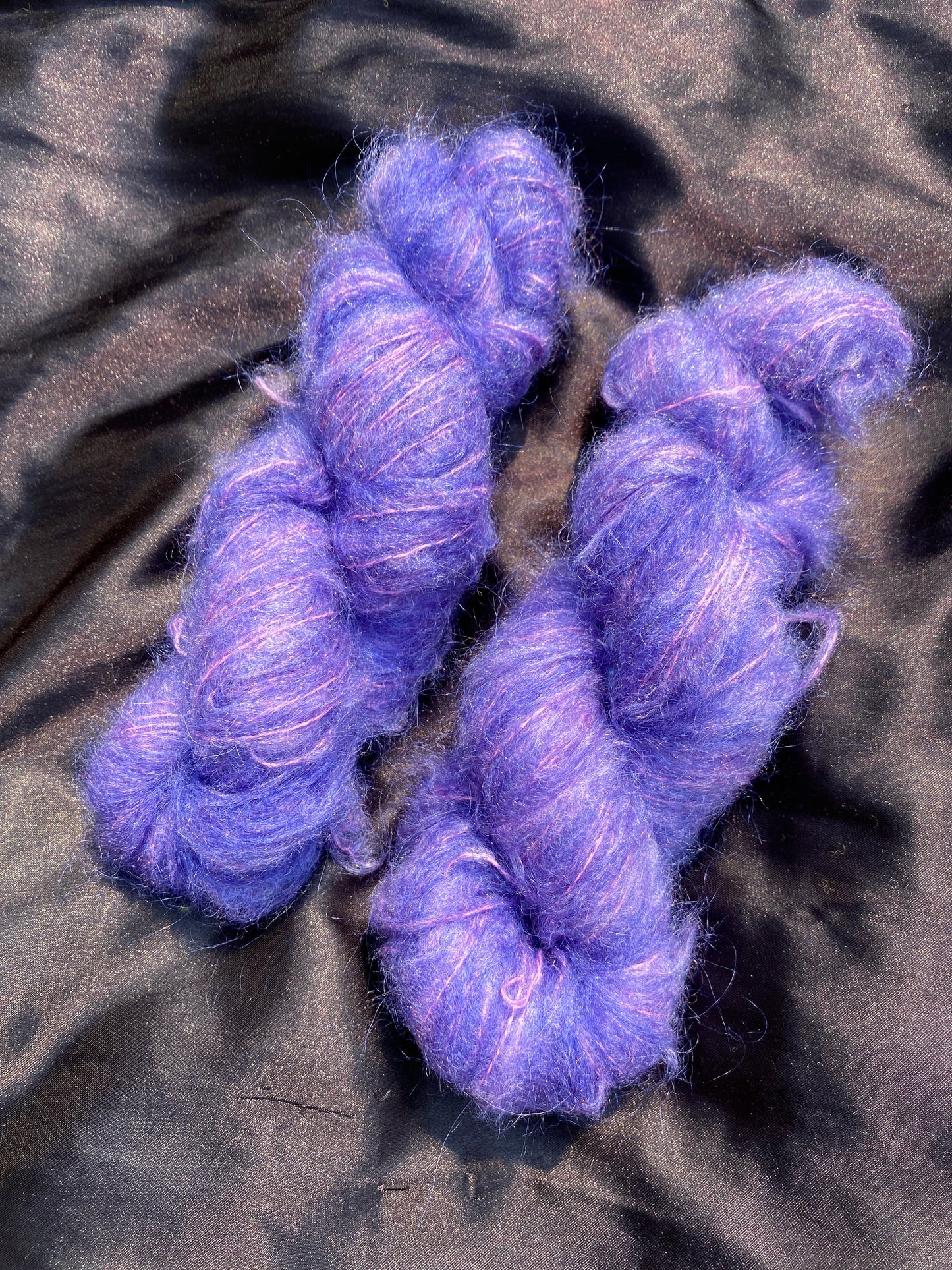 Bulky Mohair Purple