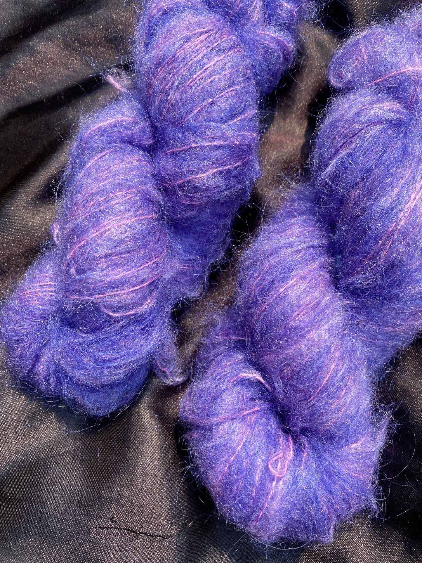 Bulky Mohair Purple